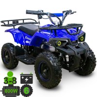 Детский электроквадроцикл ATV Classic E 800W NEW синий