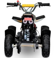 Детский квадроцикл ATV H4 mini черный+желтый сзади