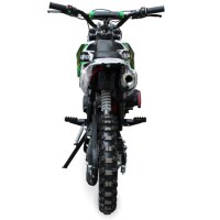 Мини кросс MOTAX CROSS 50cc 2т R10 бело-зеленый сзади