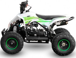 Квадроцикл MOTAX Gekkon 90cc 4т белый+зеленый слева