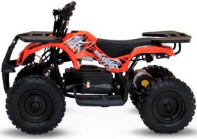 Детский электроквадроцикл MOTAX ATV Mini Grizlik Х-16 1000W36V оранжевый слева