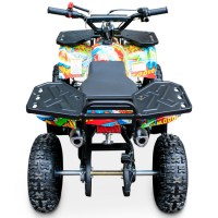 Детский квадроцикл MOTAX ATV Mini Grizlik 50сс ручной стартер сзади
