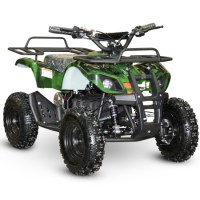 Электроквадроцикл MOTAX ATV Mini Grizlik X-16 1000W зеленый камуфляж 3/4