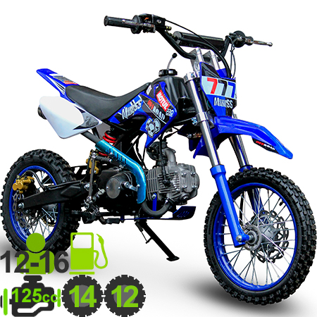 Детский питбайк KXD DB 607 125cc 4т R14/12 синий