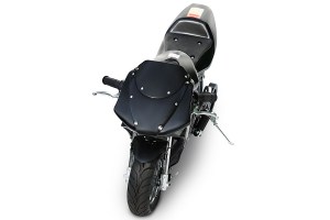 Мини мотоцикл KXD PB 008 50сс 2т R6.5 черный сверху