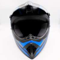 Детский шлем для мотоцикла AHP Matte black размер S спереди