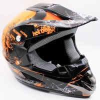 Детский кроссовый шлем AHP Racing orange размер S