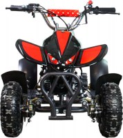 Детский квадроцикл ATV H4 mini 50 2т черный+красный спереди