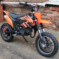 Детский кроссовый мотоцикл GS Motors S5 цвет оранжевый
