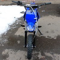 Детский питбайк GS Motors S11 110cc 4т R12/10 синий спереди