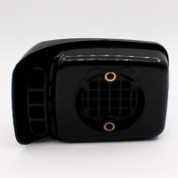 Фильтр воздушный для детского квадроцикла 49сс 2т с улучшенной защитой от воды и грязи прямоугольный черный размеры спереди