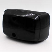 Фильтр воздушный для детского квадроцикла 49сс 2т с улучшенной защитой от воды и грязи прямоугольный черный сверху 3/4