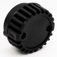 Фильтр воздушный компактный поролоновый круглый с креплением 49сс 2T сзади сбоку