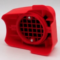 Фильтр воздушный компактный прямоугольный красный детского квадроцикла 49сс 2т улучшенный 3/4