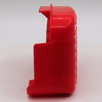 Фильтр воздушный компактный прямоугольный красный детского квадроцикла 49сс 2т улучшенный сверху