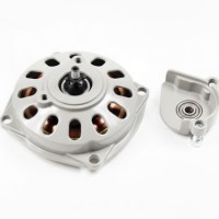 Усиленный колокол сцепления 49сс 2т 6 зубьев под цепь 25Н в разборе