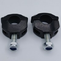 Крепление руля для детского мотоцикла, квадроцикла d-22 мм комплект 2 шт нижнее крпеление