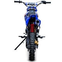Питбайк KXD DB 608 125cc 17/14 синий сзади