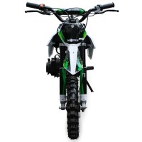 Мини кросс MOTAX CROSS 50cc 2т R10 бело-зеленый спереди