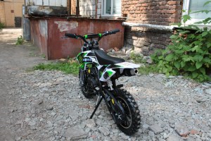 Мини кросс MOTAX CROSS 50cc 2т R10 бело-зеленый 3/4