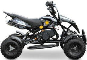 Детский квадроцикл Motax ATV H4 mini 50 2т черный+серый справа