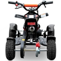 Детский квадроцикл Motax ATV H4 mini 50 2т черный+красный сзади