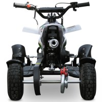 Детский квадроцикл Motax ATV H4 mini белый+зеленый сзади