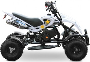 Детский квадроцикл Motax ATV H4 mini 2т белый+серый справа