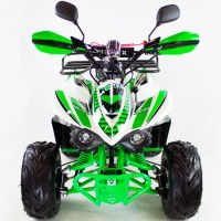 Квадроцикл MOTAX ATV MIKRO 110 белый+зеленый спереди
