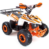 Квадроцикл MOTAX ATV MIKRO 110 белый + оранжевый 3/4