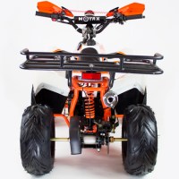 Квадроцикл MOTAX ATV MIKRO 110 белый + оранжевый сзади