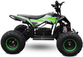 Электроквадроцикл MOTAX GEKKON 1300W черный+зеленый справа
