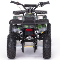 Квадроцикл MOTAX GRIZLIK X16 PS BW зеленый камуфляж сзади