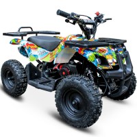 Детский квадроцикл MOTAX ATV Mini Grizlik 50сс ручной стартер 3/4