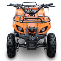 MOTAX ATV Mini Grizlik Х-16 электростартер оранжевый спереди