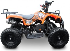 MOTAX ATV Mini Grizlik 50  2т ручной стартер оранжевый справа