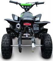 Детский квадроцикл Motax ATV X-15 черный+зеленый сзади
