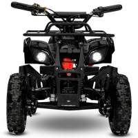 Детский электроквадроцикл MOTAX ATV Mini Grizlik Х-16 1000W черный спереди