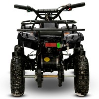 Детский электроквадроцикл MOTAX ATV Mini Grizlik Х-16 1000W черный сзади