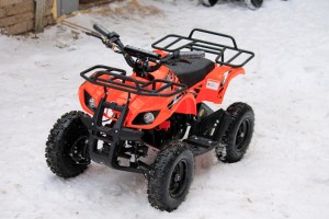 MOTAX Mini Grizlik Х-16 800W  оранжевый на улице 3/4