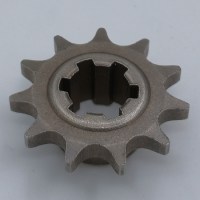 Ведущая звезда редуктора 11T T8F миникросса, детского бензинового квадроцикла сбоку сверху