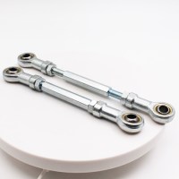 Рулевые тяги для детского квадроцикла длина 140-172 мм тип А (тяга105 мм) по диагонали сверху