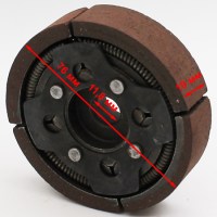 Сцепление 49сс 2т 4-х кулачковое стальное размеры