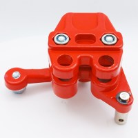 Тормозной суппорт задний детского квадроцикла MOTAX ATV H4 mini нового образца 49 куб 2Т сверху