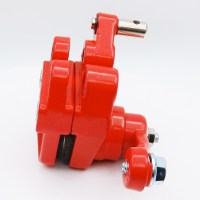 Тормозной суппорт задний детского квадроцикла MOTAX ATV H4 mini нового образца 49 куб 2Т справа