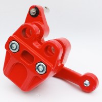 Тормозной суппорт задний детского квадроцикла MOTAX ATV H4 mini нового образца 49 куб 2Т сзади 3/4