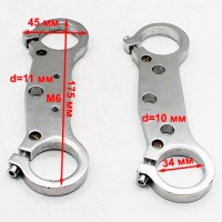 Усиленные траверсы для миникросса KXD 701A, MOTAX (детского питбайка 49 куб 2т) - купить