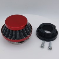 Воздушный фильтр нулевого сопротивления для детского квадроцикла с патрубком 49сс 2т красный