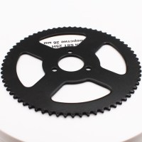 Звезда ведомая 68T 25H центральное отверстие 26 мм сверху